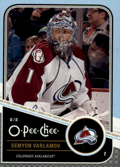 NHL 2011-12 O-Pee-Chee - No 601 - Semyon Varlamov