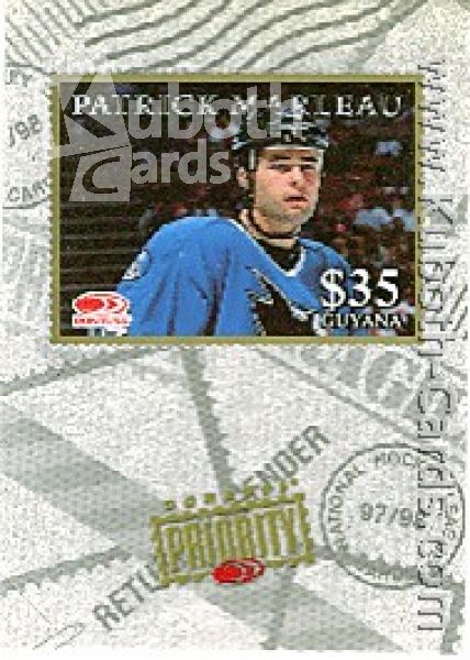 NHL 1997 / 98 Donruss Priority Stamps Gold Version - No 18 - Patrick Marleau
