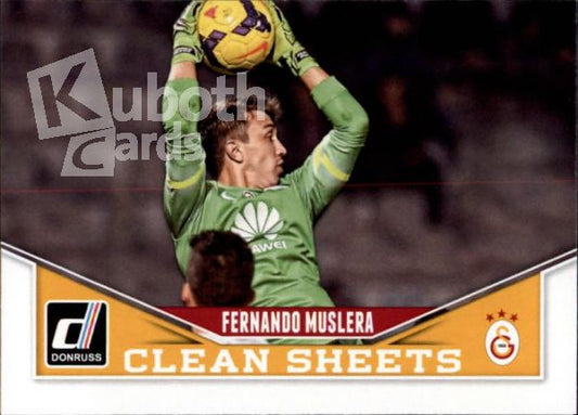 Fus 2015-16 Donruss Clean Sheets - No 3 - Fernando Muslera