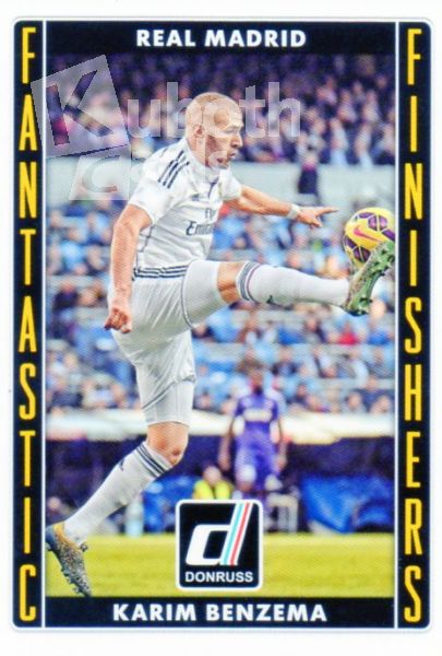 Fus 2015-16 Donruss Fantastic Finishers - No 7 - Karim Benzema