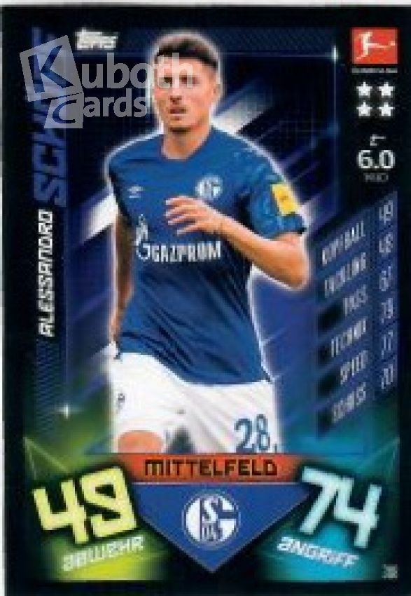 Fussball 2019-20 Topps Match Attax - No 308 - Alessandro Schöpf