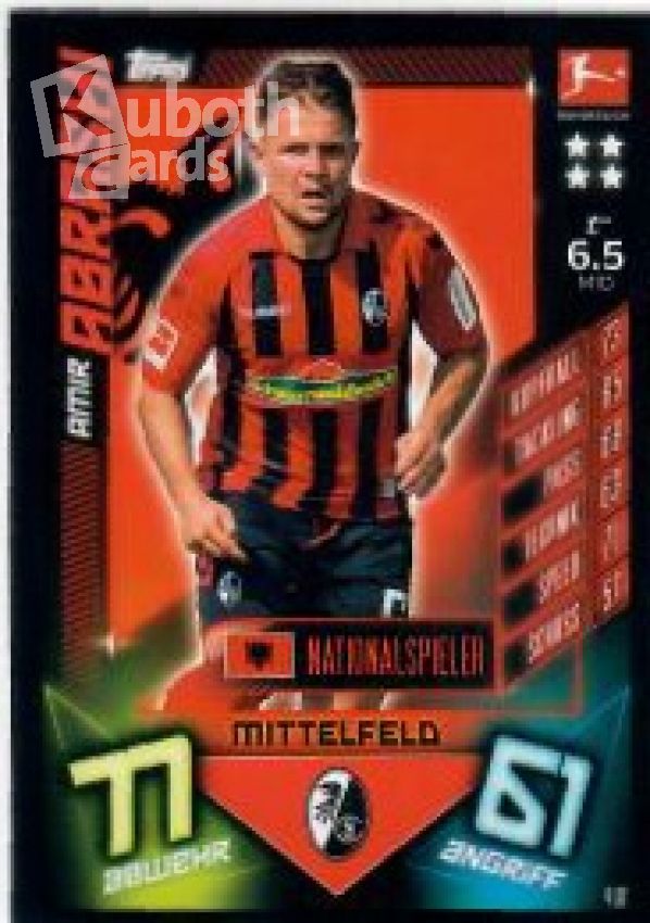 Fussball 2019-20 Topps Match Attax - No 401 - Amir Abrashi