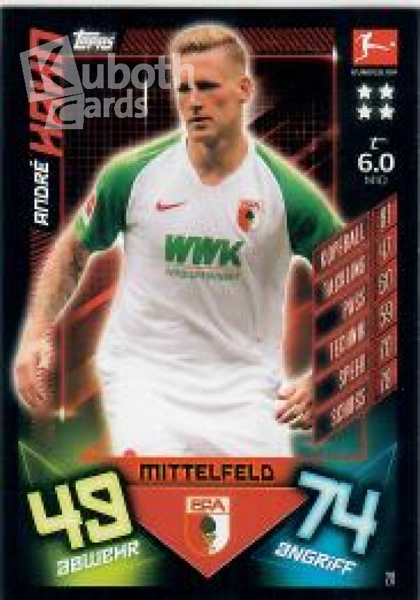 Fussball 2019-20 Topps Match Attax - No 20 - Andre Hahn