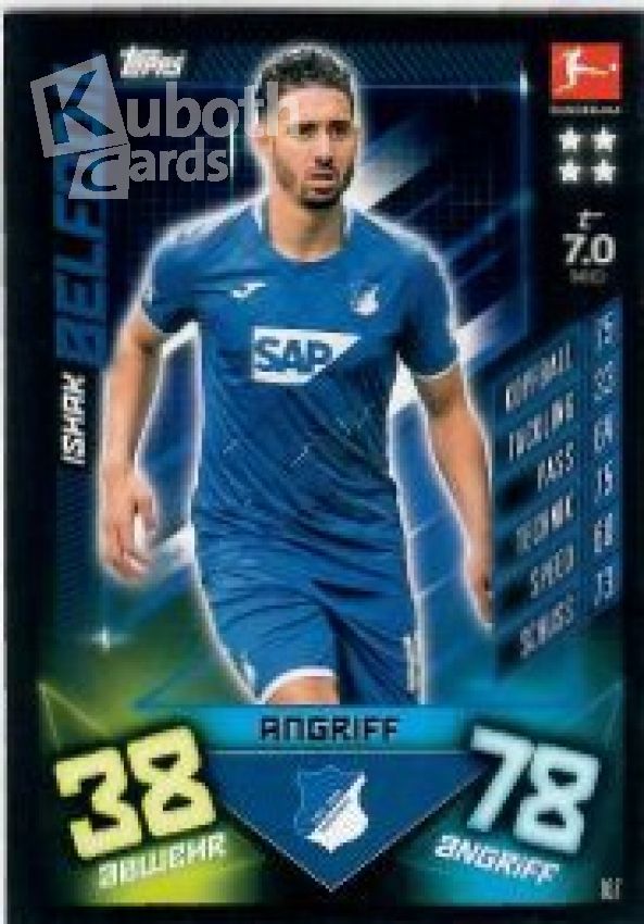 Fussball 2019-20 Topps Match Attax - No 167 - Ishak Belfodil