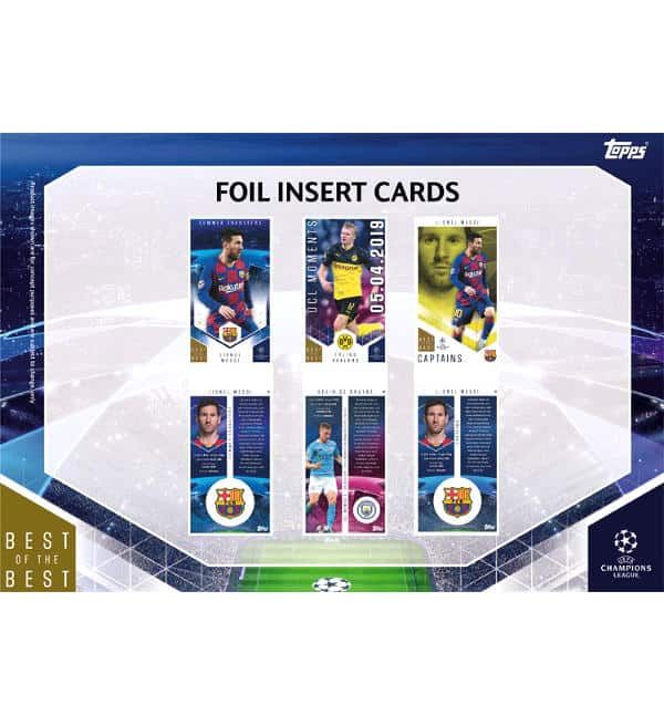 Fussball 2020-21 Topps Best of the Best UEFA Champions League Hobby