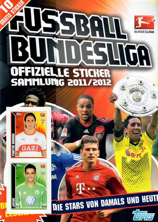 Fussball 2011-12 Topps Sticker Album Bundesliga