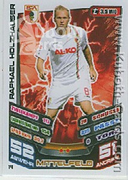 Fussball 2013-14 Topps Match Attax - No 14 - Michael Holzhauser