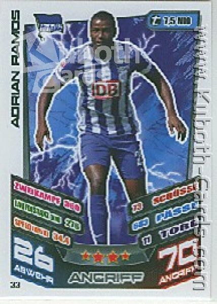 Fussball 2013-14 Topps Match Attax - No 33 - Adrian Ramos