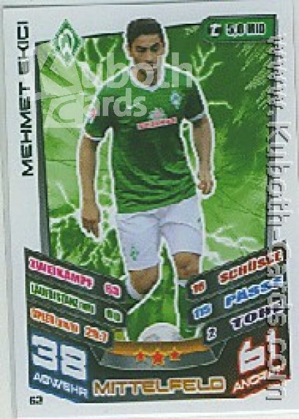 Fussball 2013-14 Topps Match Attax - No 62 - Mehmet Ekici
