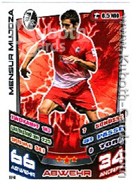 Fussball 2013-14 Topps Match Attax - No 114 - Mensur Mujoza