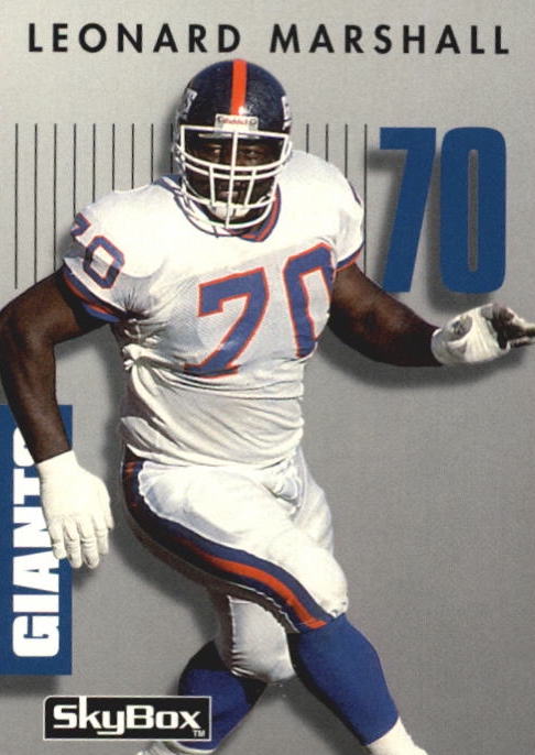 NFL 1992 SkyBox Prime Time - No 060 - Leonard Marshall