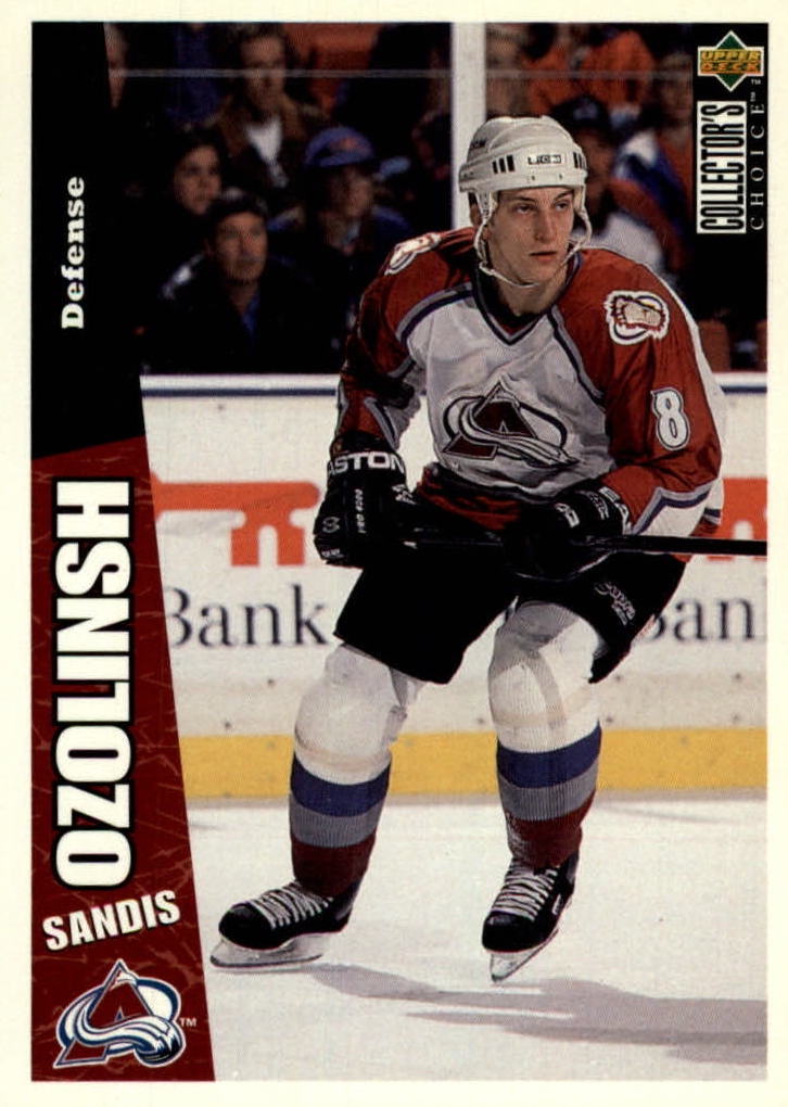 NHL 1996-97 Collector's Choice - No 60 - Sandis Ozolinsh