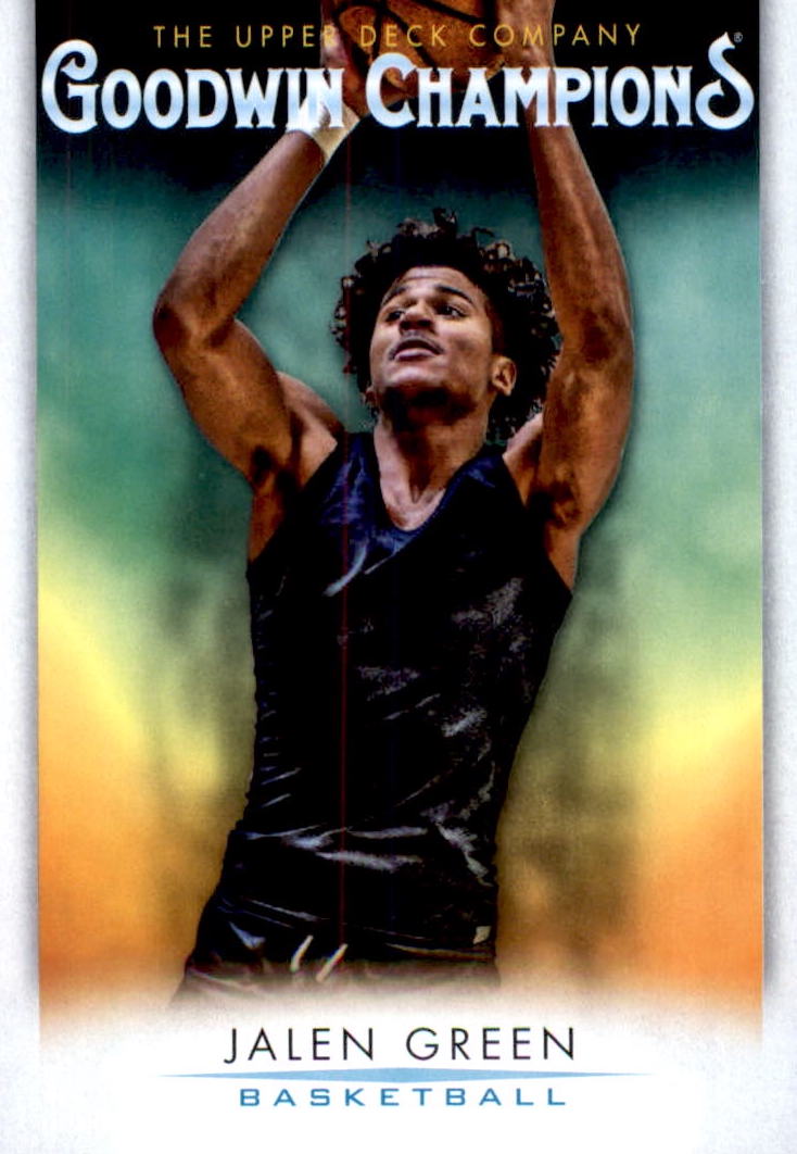 NBA 2021 Upper Deck Goodwin Champions - No 60 - Jalen Green