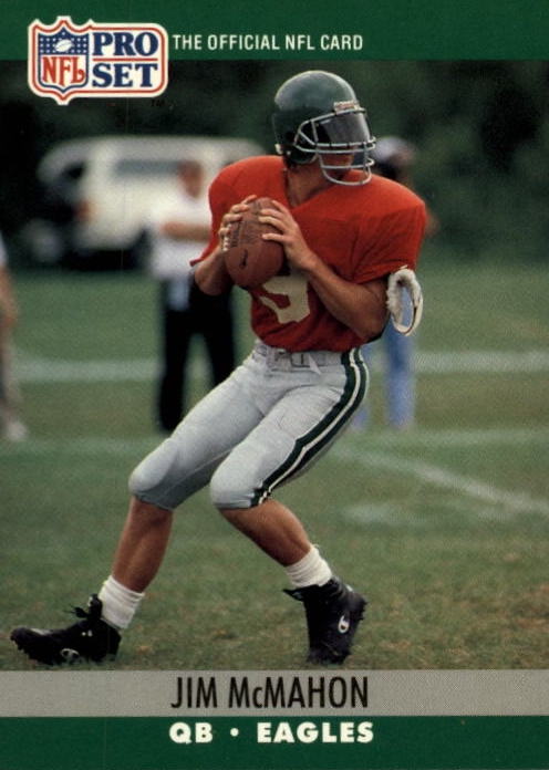 NFL 1990 ProSet - No 610 - Jim McMahon