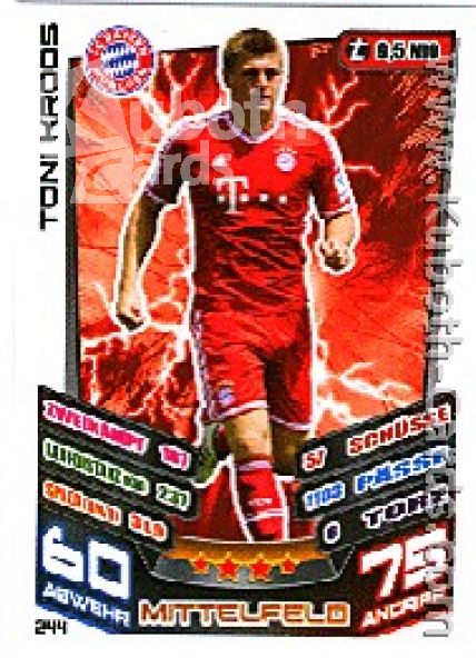 Soccer 2013-14 Topps Match Attax - No 244 - Toni Kroos