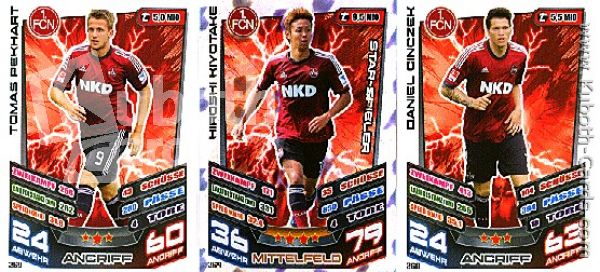 Soccer 2013-14 Topps Match Attax - No 253 - 270 - Nuremberg