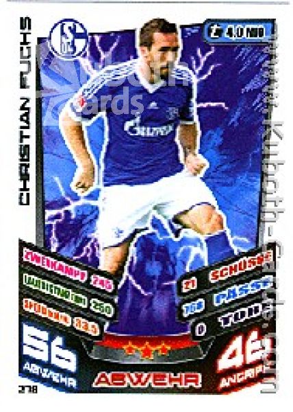 Soccer 2013-14 Topps Match Attax - No 278 - Christian Fuchs