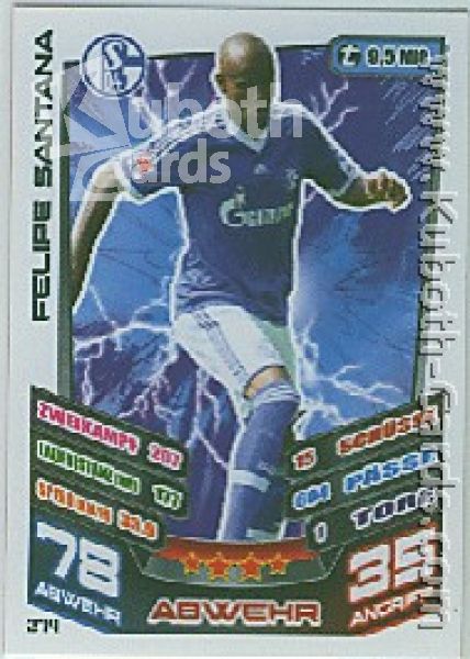 Soccer 2013-14 Topps Match Attax - No 274 - Felipe Santana
