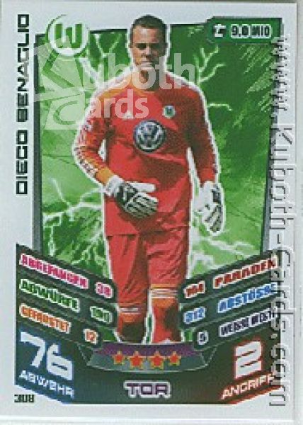 Soccer 2013-14 Topps Match Attax - No 308 - Diego Benaglio