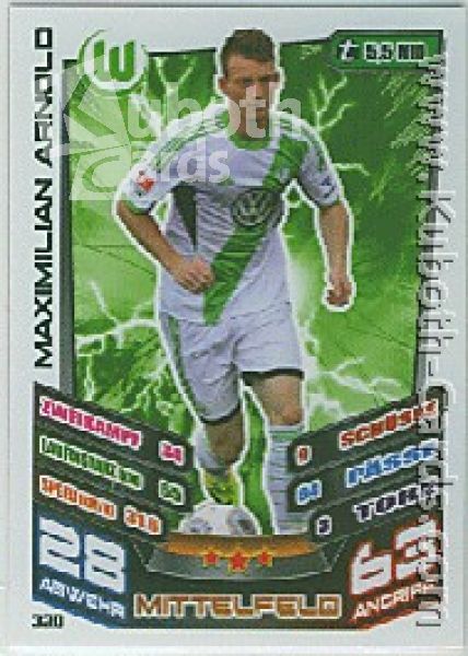 Soccer 2013-14 Topps Match Attax - No 320 - Maximilian Arnold