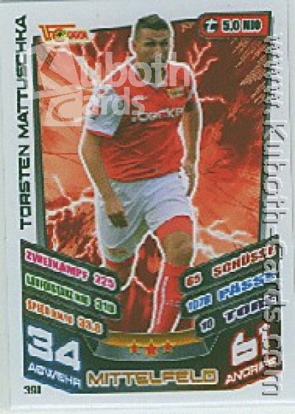 Soccer 2013-14 Topps Match Attax - No 391 - T. Mattuschka