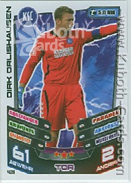 Soccer 2013-14 Topps Match Attax - No 421 - Dirk Orlishausen