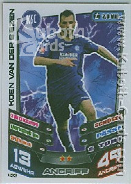 Soccer 2013-14 Topps Match Attax - No 422 - van der Biezen