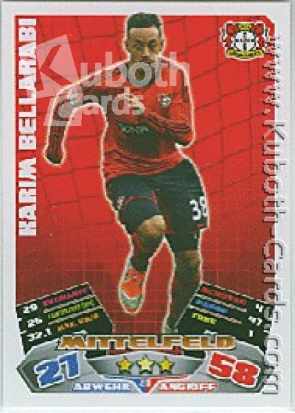 Fussball 2012 / 13 Topps Match Attax - No 410 - Karim Bellarabi