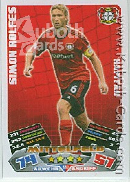 Fussball 2012 / 13 Topps Match Attax - No 443 - Simon Rolfes
