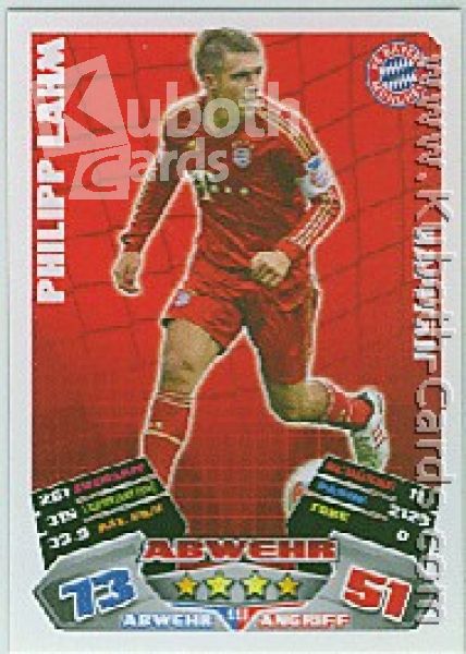 Fussball 2012 / 13 Topps Match Attax - No 446 - Philipp Lahm