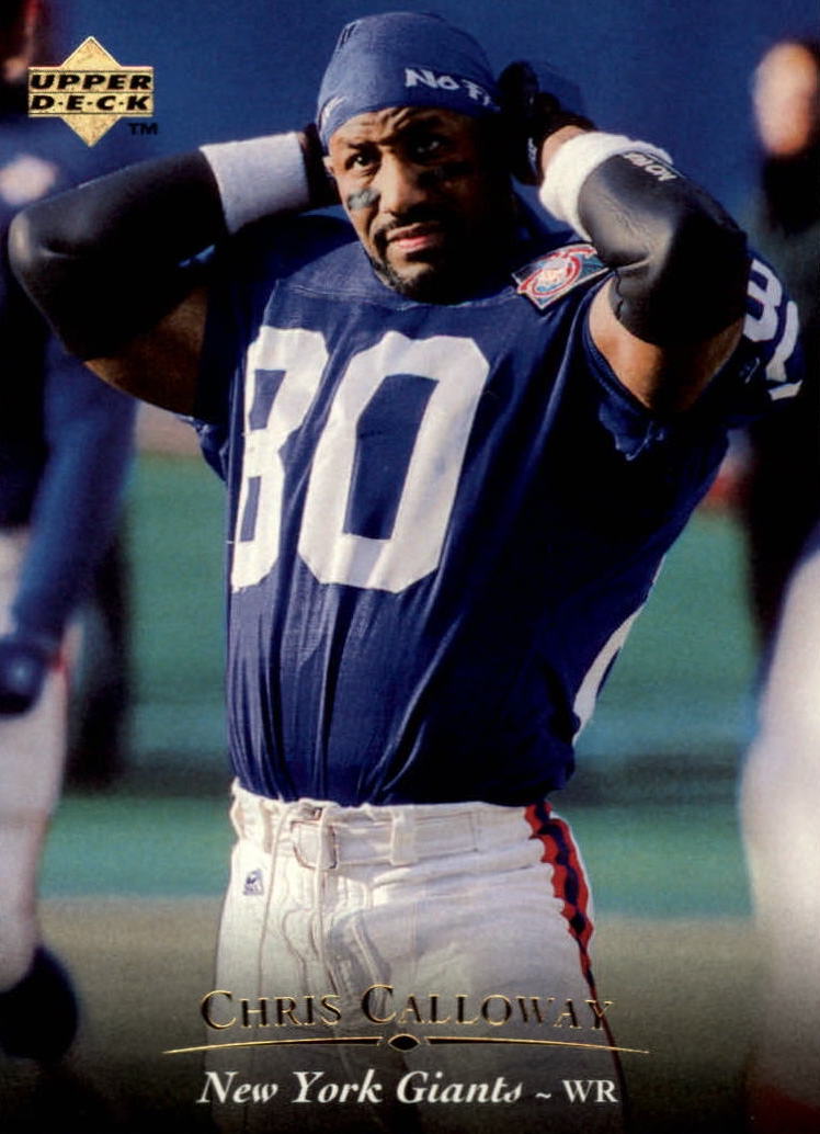 NFL 1995 Upper Deck - No 61 - Chris Galloway