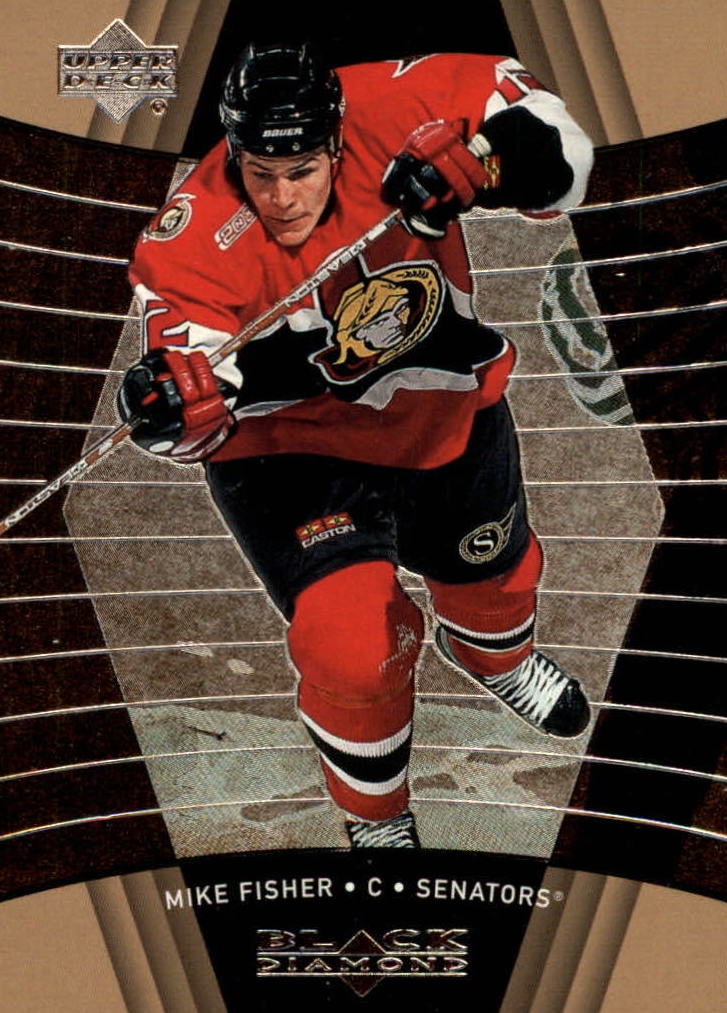 NHL 1999-00 Black Diamond - No 61 - Mike Fisher