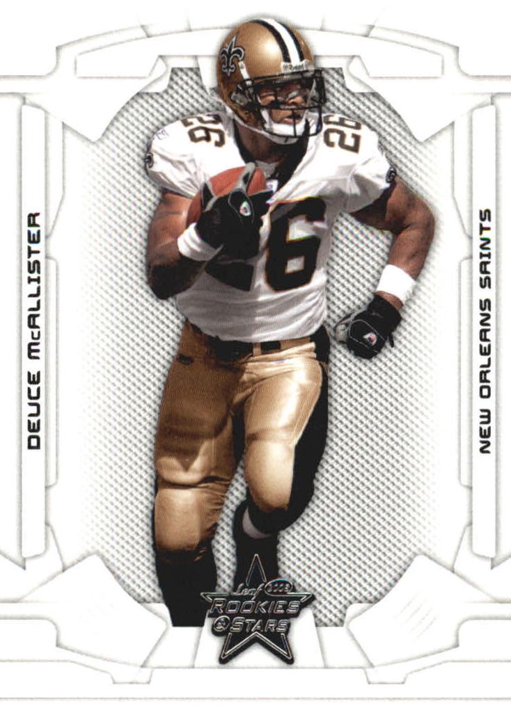 NFL 2008 Leaf Rookies and Stars - No 62 - Deuce McAllister