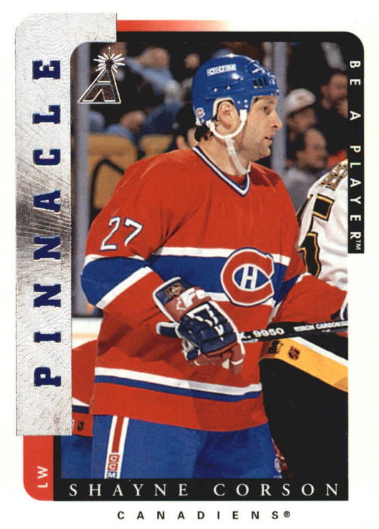 NHL 1996 / 97 Be A Player - No 62 - Shayne Corson