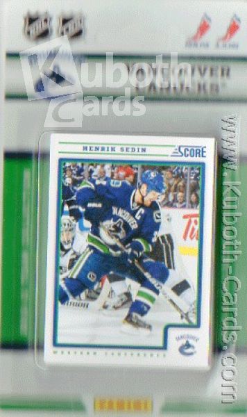 NHL 2012-13 Panini Score Team Collection Vancouver Canucks
