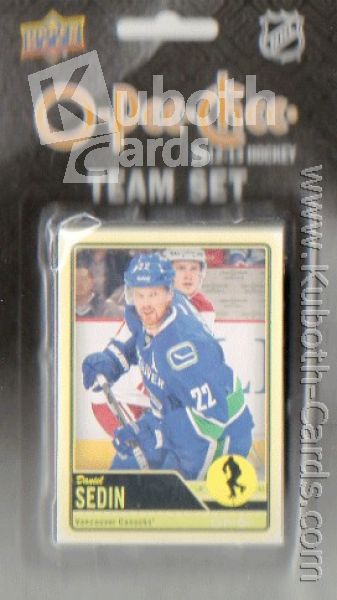 NHL 2012-13 O-Pee-Chee Team Set Vancouver Canucks