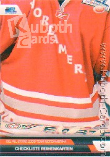 DEL 2008 / 09 CityPress - No 129 - Checkliste Reihenkarten