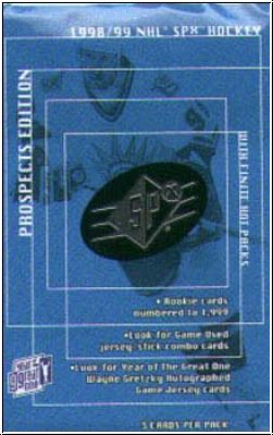 NHL 1998-99 SPx Prospects Edition - Päckchen