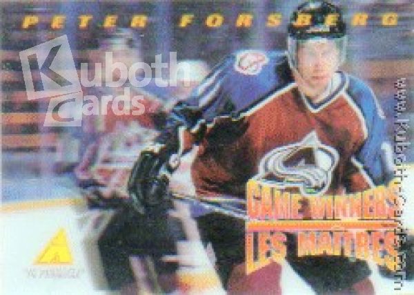 NHL 1995/96 McDonald's Pinnacle - No McD07 - Peter Forsberg