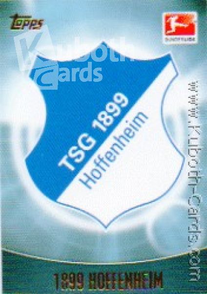 Soccer 2013-14 Topps Chrome - No 224 - Team Logo TSG Hoffenheim 1899