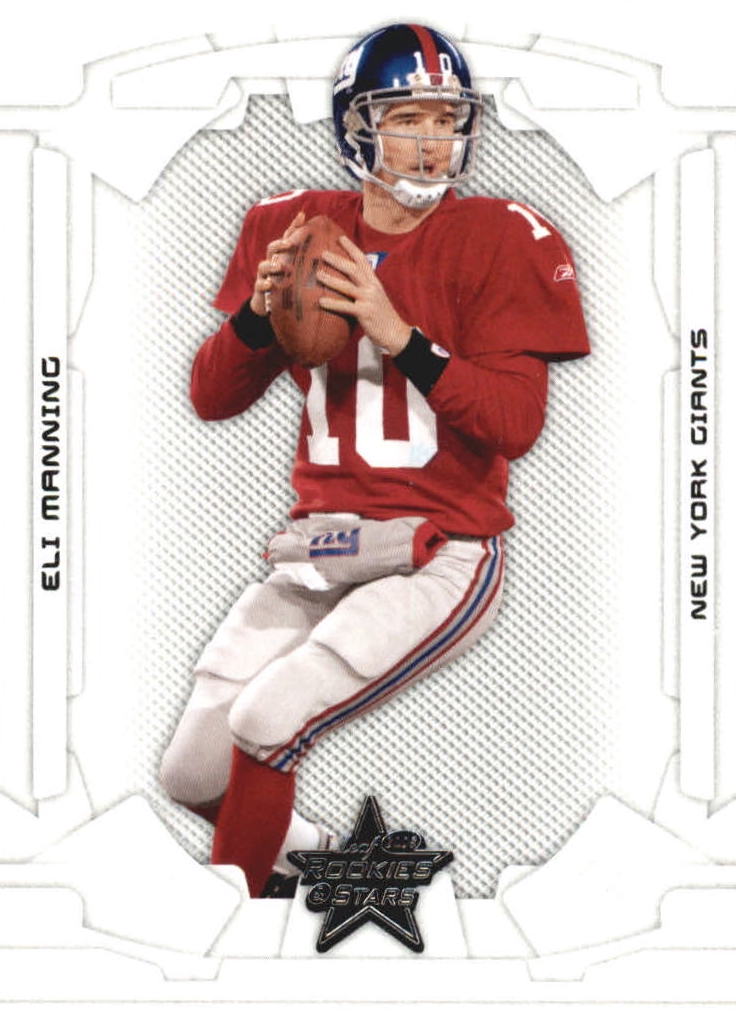 NFL 2008 Leaf Rookies and Stars - No 63 - Eli Manning
