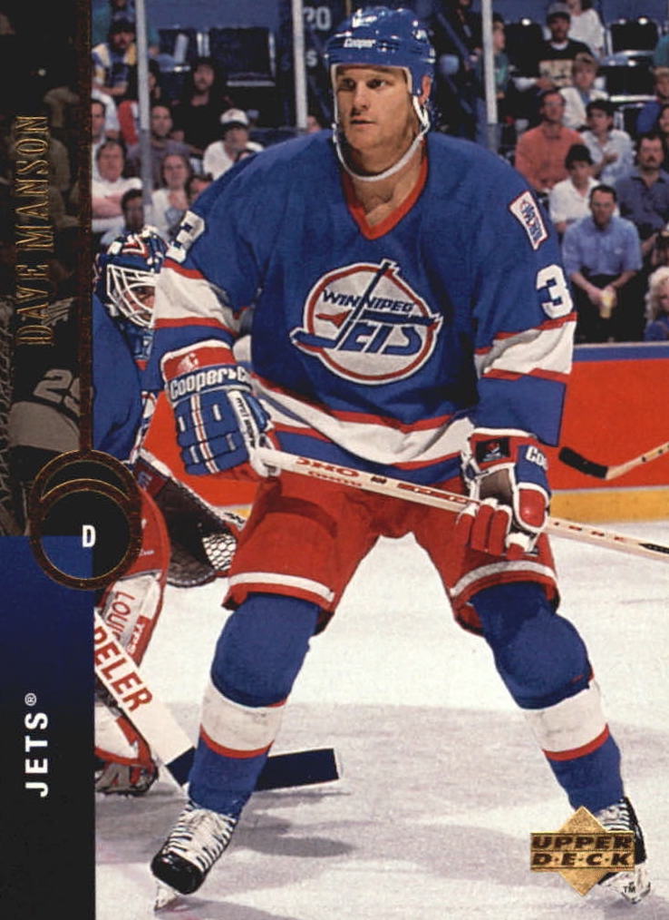 NHL 1994 / 95 Upper Deck - No 63 - Dave Manson