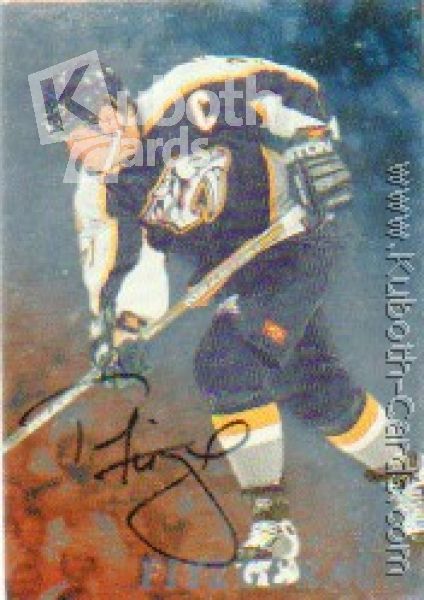 NHL 1998-99 Be A Player Autographs - No 73 - Tom Fitzgerald