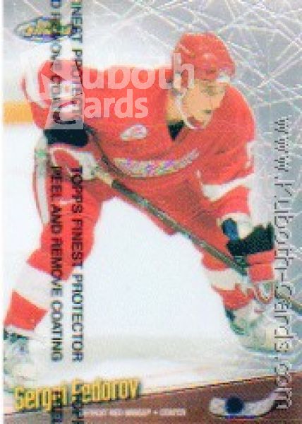 NHL 1998-99 Finest - No 34 - Sergei Fedorov