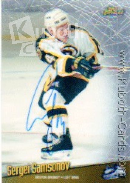 NHL 1998-99 Finest - No 48 - Sergei Samsonov