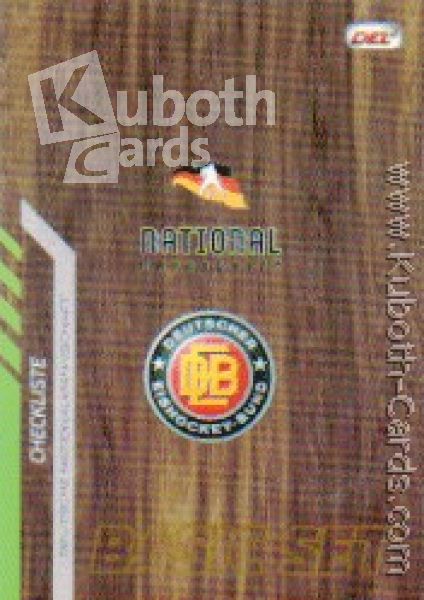 DEL 2013-14 CityPress Basic Set Update - No 627 - Checklist German National Team