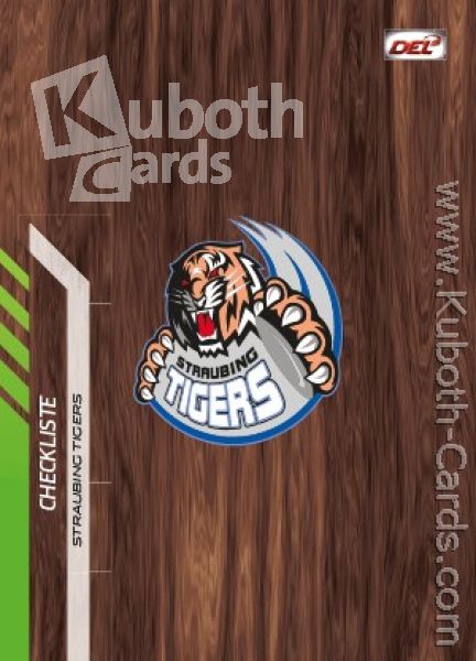 DEL 2013-14 CityPress - No 593 - Checklist Straubing Tigers