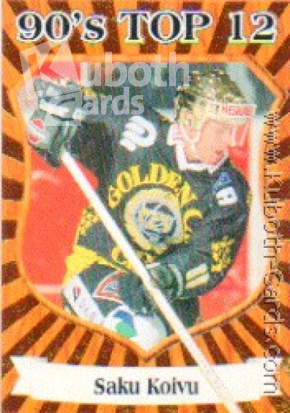 FIN 1998-99 Finnish Kerailysarja 90's Top 12 - No 11 of 12 - Saku Koivu