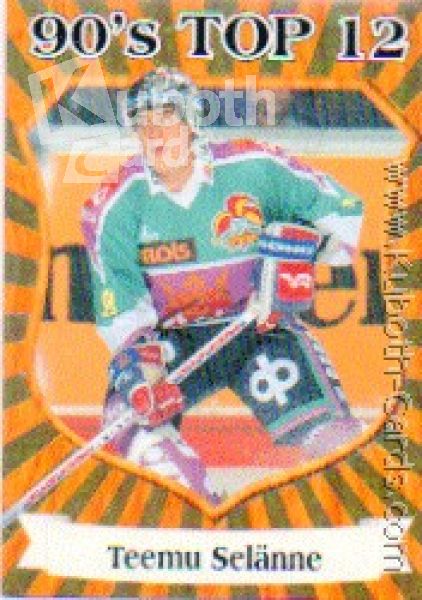 FIN 1998-99 Finnish Kerailysarja 90's Top 12 - No 5 of 12 - Teemu Selanne