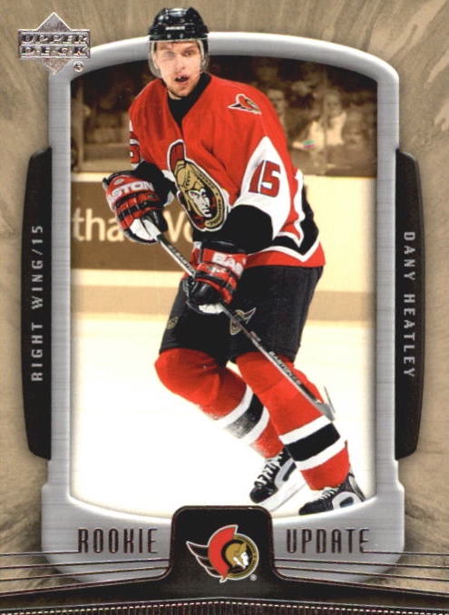 NHL 2005-06 Upper Deck Rookie Update - No 66 - Dany Heatley
